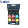 6 pack rechargeable road emergency led safety flares