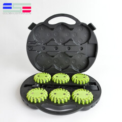 9 Patterns Emergency Disc Strobe Traffic Led Road Safety Flashing Light With Box Case Package
