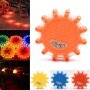 CE ROHS Certified Wholesale Cheap Led Flare Traffic Warning Light and Led Safety Flare Disc Shape With Multi-colors 3 Pack
