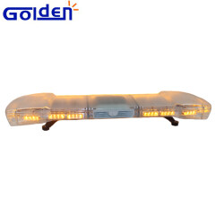 Truck Trailer LED Amber Flash Security Light Bars with Siren Amplifier Horn