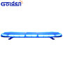 Military trucks emergency top mounted blue warning light bar for security vehicles