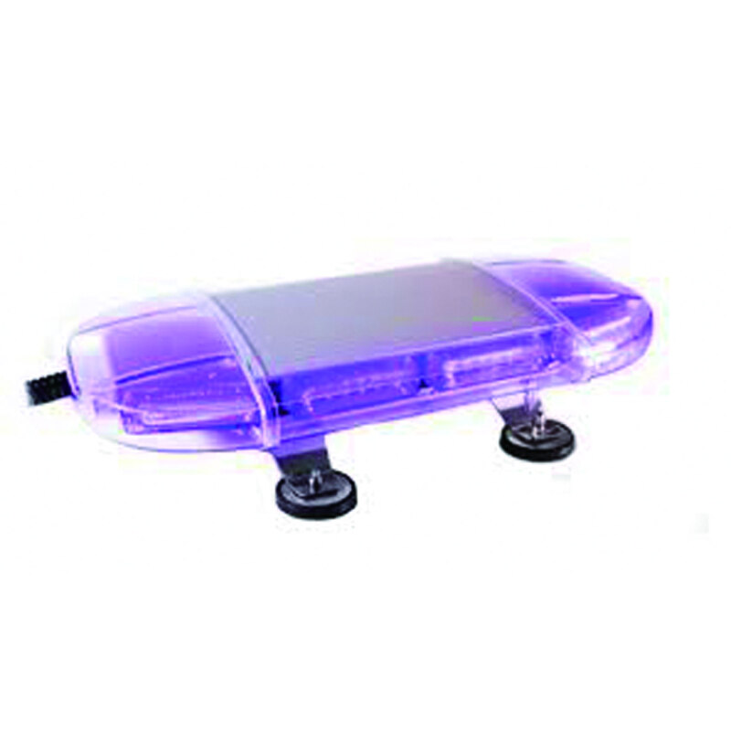 Funeral Vehicle car strobe emergency flashing warning led purple mini lightbar