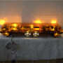 Tow truck vehicle used amber Halogen Rotating Roof Mount Emergency Warning Light bar