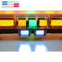 Led Emergency vehicle used warning flashing strobe blue light bars