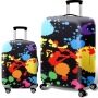 Fashion Style Custom Printing Travel Suitcase Cover Elastic Spandex Luggage Cover Luggage Protection Cover