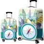 Fashion Style Custom Printing Travel Suitcase Cover Elastic Spandex Luggage Cover Luggage Protection Cover