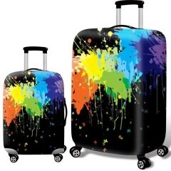 Spandex Suitcase Protector Washable Baggage Covers Travel Luggage Cover