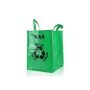 Latest arrival good quality rectangular garden customized logo printed reusable PP woven bag tote garbage bags