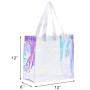 2022 fashion tote bag new design tote bag pvc custom logo holographic bags