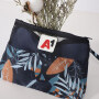Promotion Custom Trend Small Beautiful Canvas Cotton Make up Bags Cosmetic Bag