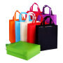 Wholesale high grade reusable tote non-woven shopping pp laminated non woven bag