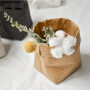 Florist Exclusive Colorful Waterproof Kraft Paper Bag For Flowers Packaging