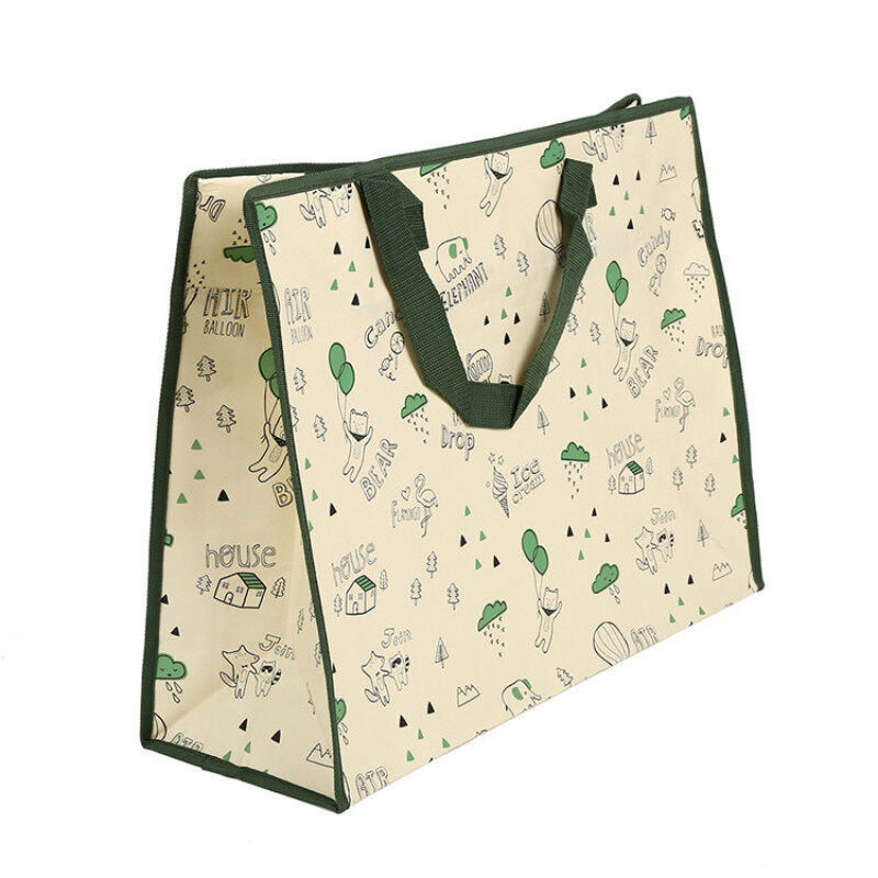 Print multiple patterns custom cheap promotional recyclable pp non woven bag
