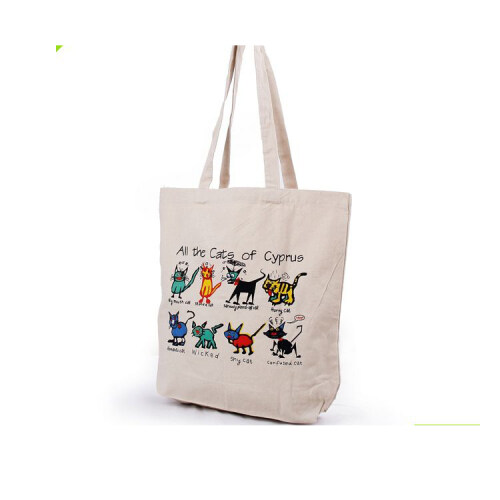 promotional shopping cotton pouch bag