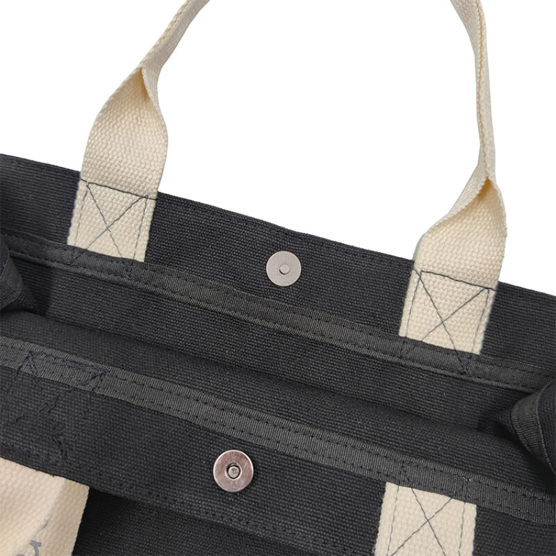 Canvas Graffiti Print Crossbody Tote Handbag Trendy All-match Handbag