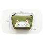 LOW MOQ New Fashion Korea Style Stock Wallet Coin Canvas Bag Zipper Key Bag