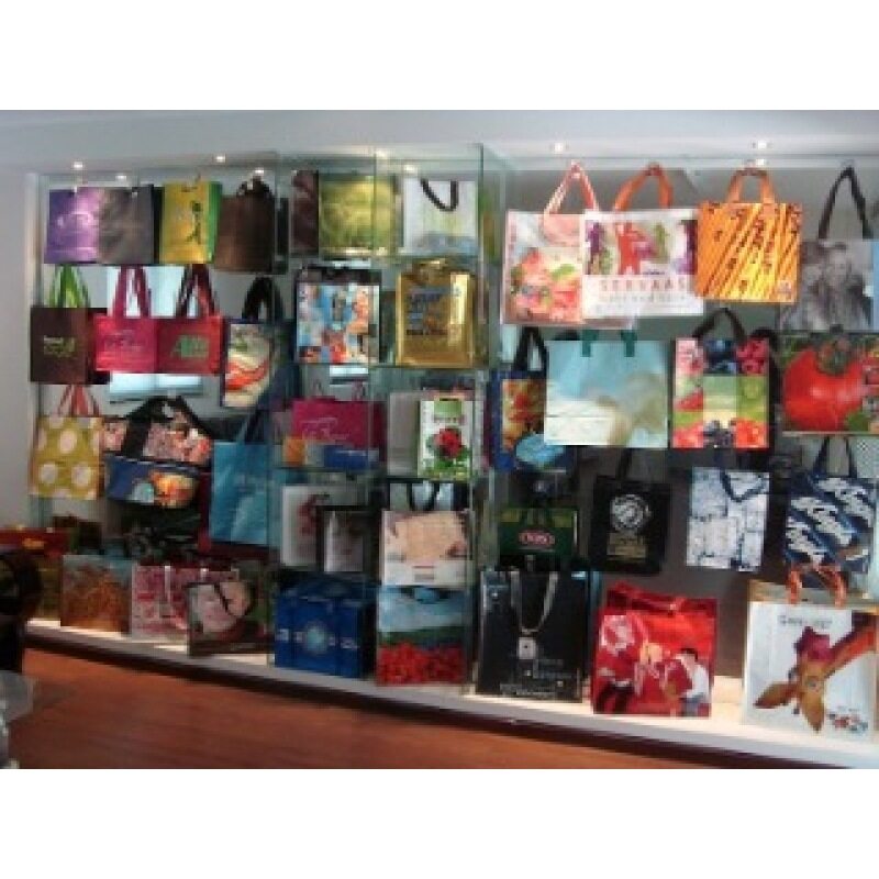 Promotional printed wholesale special design recyclable luxury paper shopping tyvek bag