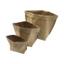 Popular Products Not Washable Cylindrical Kraft Paper Storage Bag