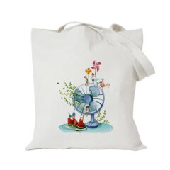 Wholesale Newest Fashion Canvas Cotton Bag Shopping Bag
