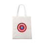 Promotional customized logo printing durable fabric tote blank cotton shopping canvas storage bag