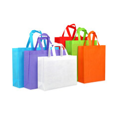 Different colors recycling custom logo promotional non woven amazon top seller cheap price shopping bag