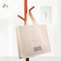 Wholesale High Quality Large Capacity Custom Your Own Logo Shopping Cotton Canvas Tote Bags with Inside Pocket