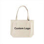 No MOQ reusable custom tote shopping bags cotton canvas bag