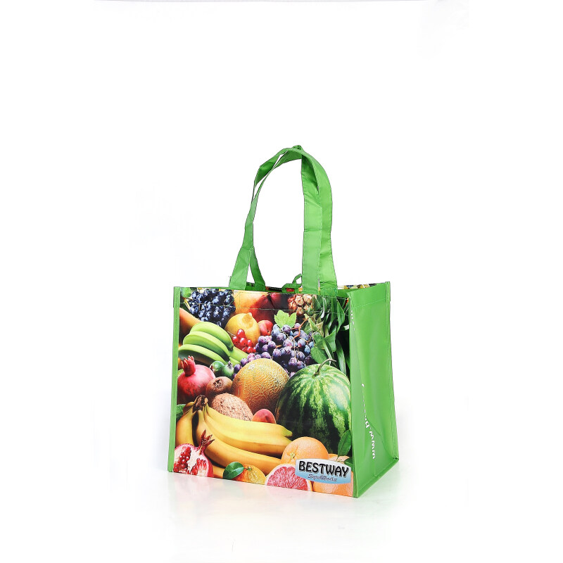 Custom Eco-Friendly Reusable Pp Non Woven Grocery Shopping Bag With Logo