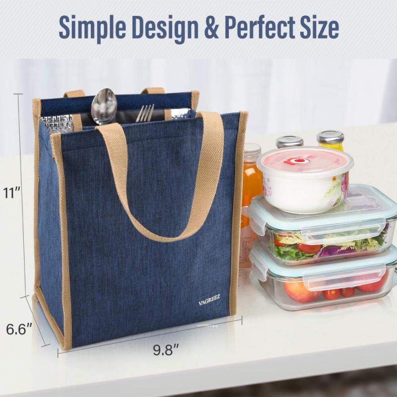 Custom Friendly Recycled Insulated Thermal bag Easy carry insulted lunch bag for adult