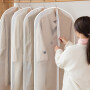 Factory Customized Waterproof Folding Peva Clear Garment Bag Dress Suit Cover