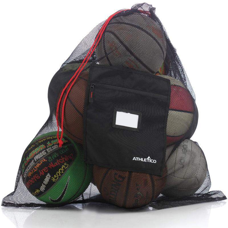 Heavy Duty Mesh Soccer Football Sports Equipment Net Basketball Drawstring Backpack