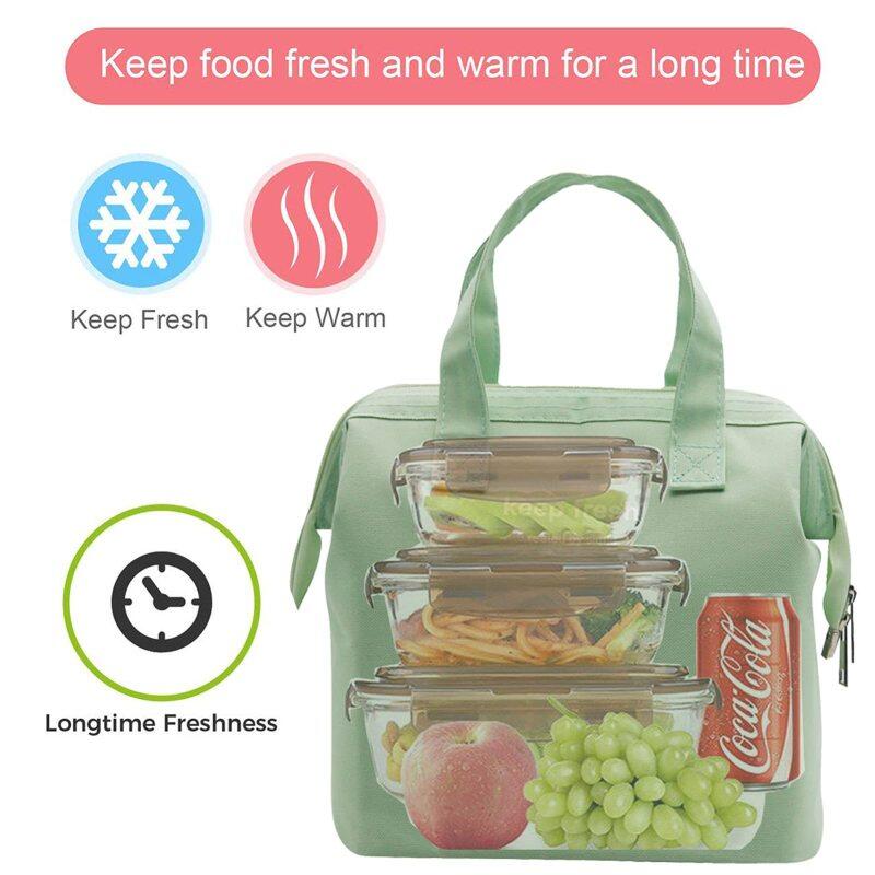 China wholesale waterproof Food insulated bag Adult 600D oxford aluminium foil insulated thermal lunch bag