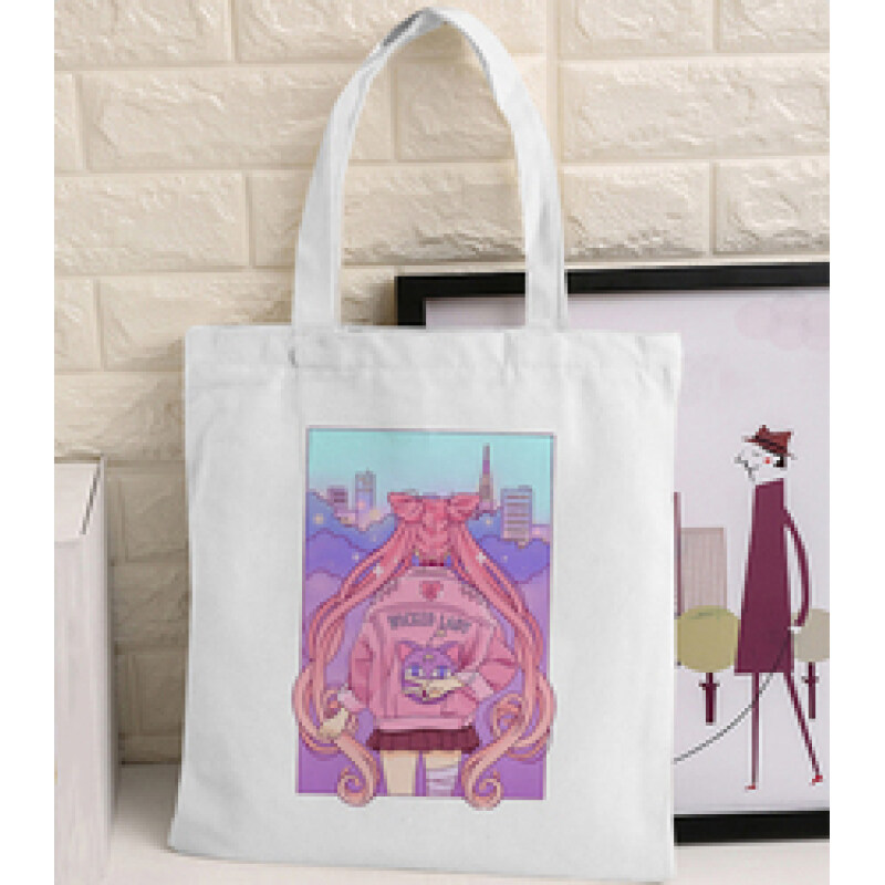 Retro Art Fashion New Oil Painting High Quality Women Leisure Eco Foldable Shopping Bag Canvas Tote Bag
