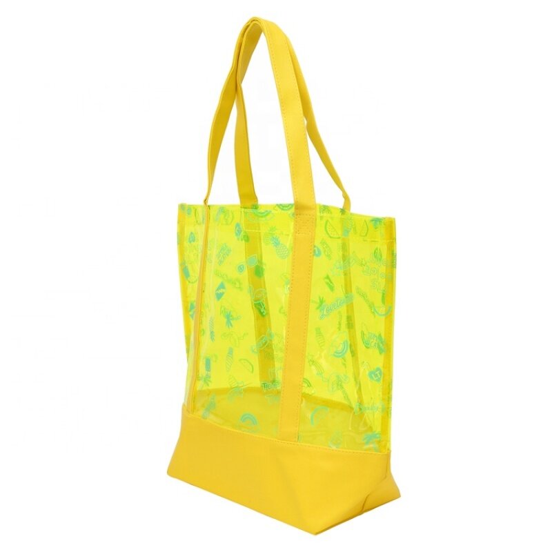 Wholesale Fashionable China Trendy Beautiful Light Weight Eco-friendly PVC Bag