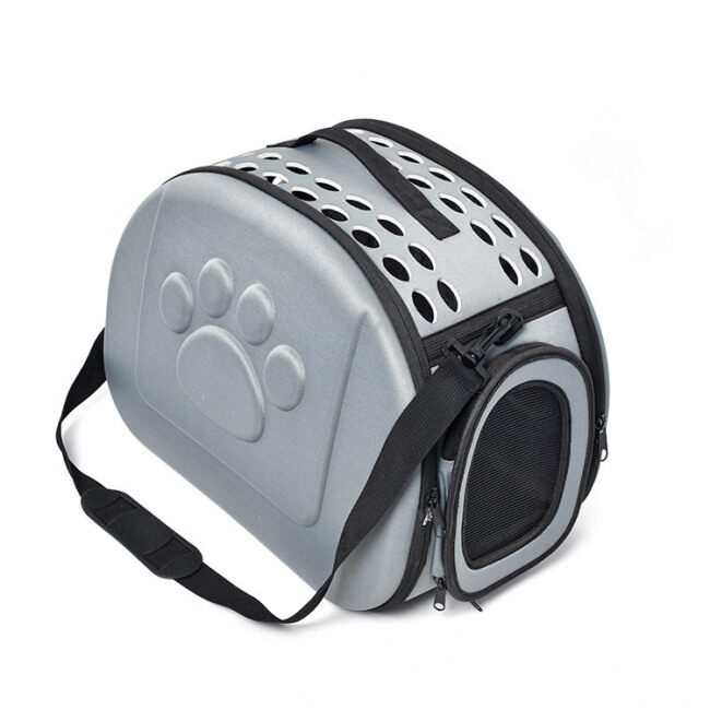 wholesale Eco-friendly Animal Folding Portable Eva Dog Cat Carrier Pet Carry Travel Tote Bag