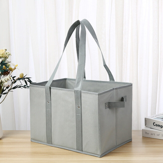 Storage basket non-woven finishing box storage box foldable household storage box