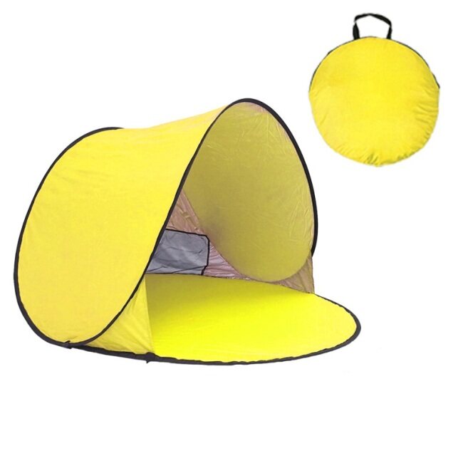 Portable Sun Protection Automatic Sun Shelter Instant Pop Up Tent Waterproof Baby Beach Tent