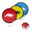 Custom Collapsible Promotional Round Nylon Folding Hand Fan With Pouch