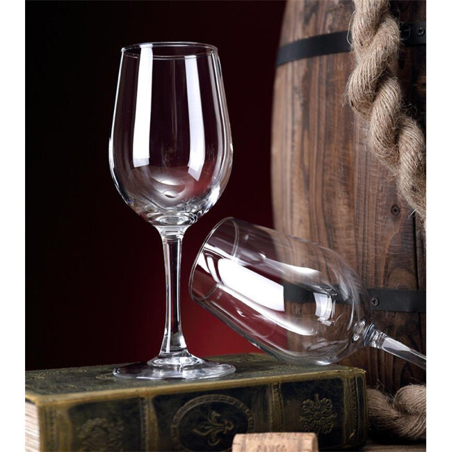 Factory Wholesale cheap high quality long stem wine glass white red wine glasses goblet drinkware