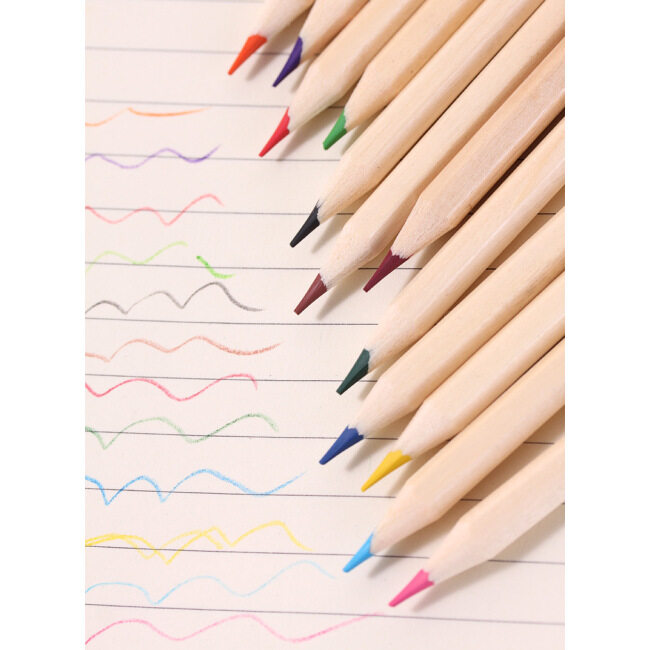 12pcs Color Pencil Set 12pcs color pencil in paper tube 6pcs color pencil set