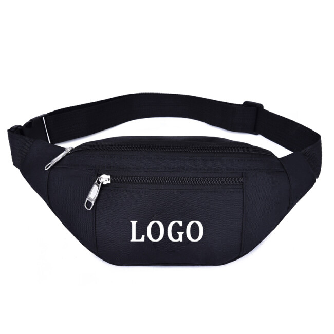 2022 Ultra Light Personalized custom Print oem design Canvas fashionable cross body belt fanny pack waist bags for men Hip Bag