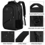Organizing Waterproof Backpack Trendy Anti Theft School Bags for Men USB Charging College Laptop School Bags for teenagers