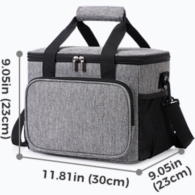 Wholesale Waterproof Women Kids Tote Insulated Cooler Lunch Bag With Shoulder Strap Wholesale