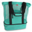 Large Custom Logo Insulated Tote Foldable Bolso De Playa Waterproof  Eva Mesh Beach Bag