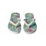 Flip Flop Sandals Shoes Women With Full Colorful Print