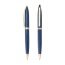 Best Writing Twist Luxury Gift Promotion Ball Point Pen Royal Blue Advertising Personalized Metal Pens With Custom Logo
