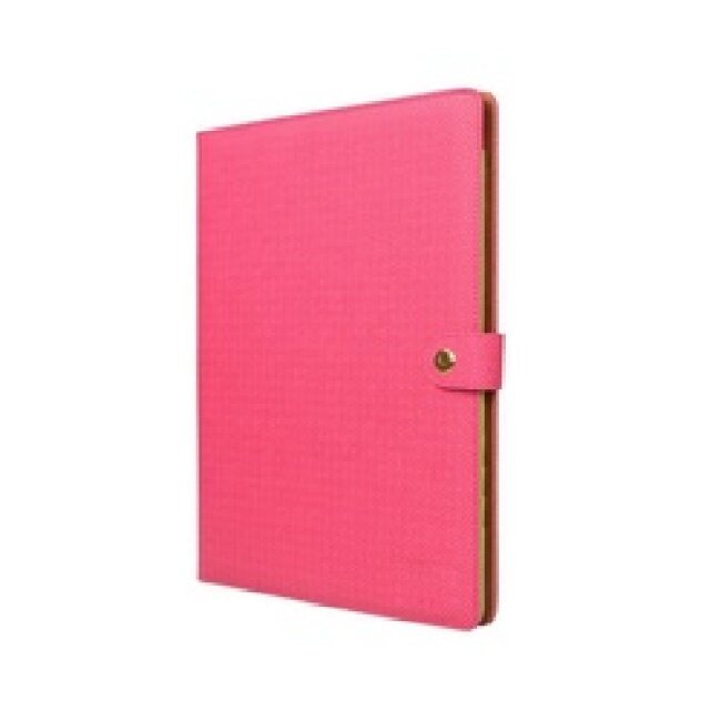 Wholesale Office Stationery Business Conference A4 PU Leather Folder With Notepad Compendium File Folder PU Portfolio Padfolio