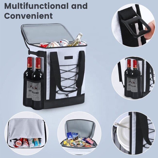 Mergeboon Multifunctional Leakproof insulate picnic lunch bags ice chest cooler backpack adult freezer bags
