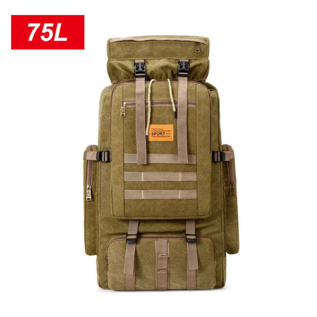 Outdoor sport  travel  hiking camping backpack  mochilas militares military tactical backpack  100l waterproof
