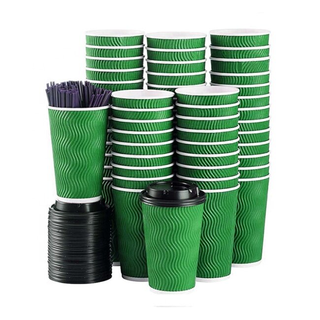 Custom Paper Coffee Cups Disposable, Double Wall Coffee Paper Cups With Lids, Disposable Cups Disposable Coffee Cups With Lids